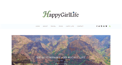 Desktop Screenshot of happygirllife.com